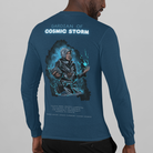 Guardian of Cosmic Storm full sleeve round neck t-shirt for men