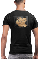 Stylish men street style graphic tee