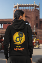 women’s black hoodie