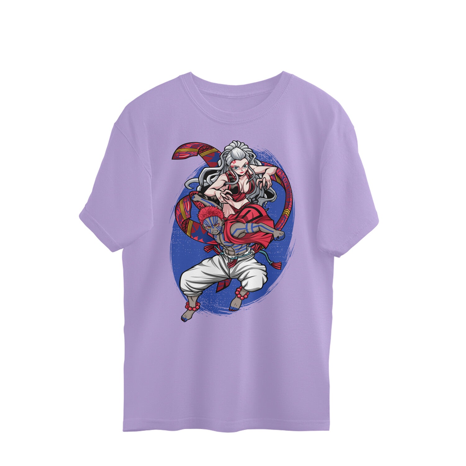 Anime epic printed Oversized crew neck Tee For Women