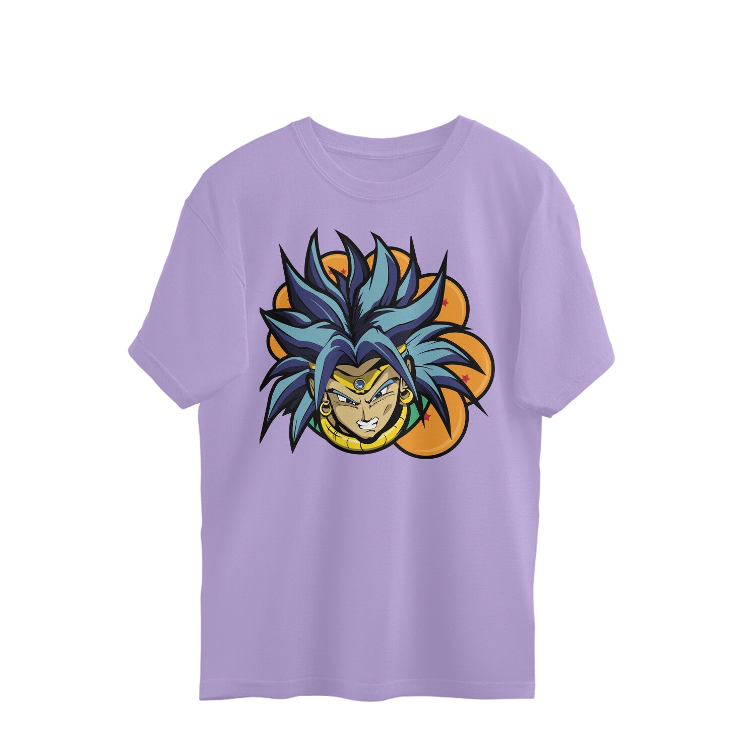 Men broly dragon ball graphic printed oversized Tee