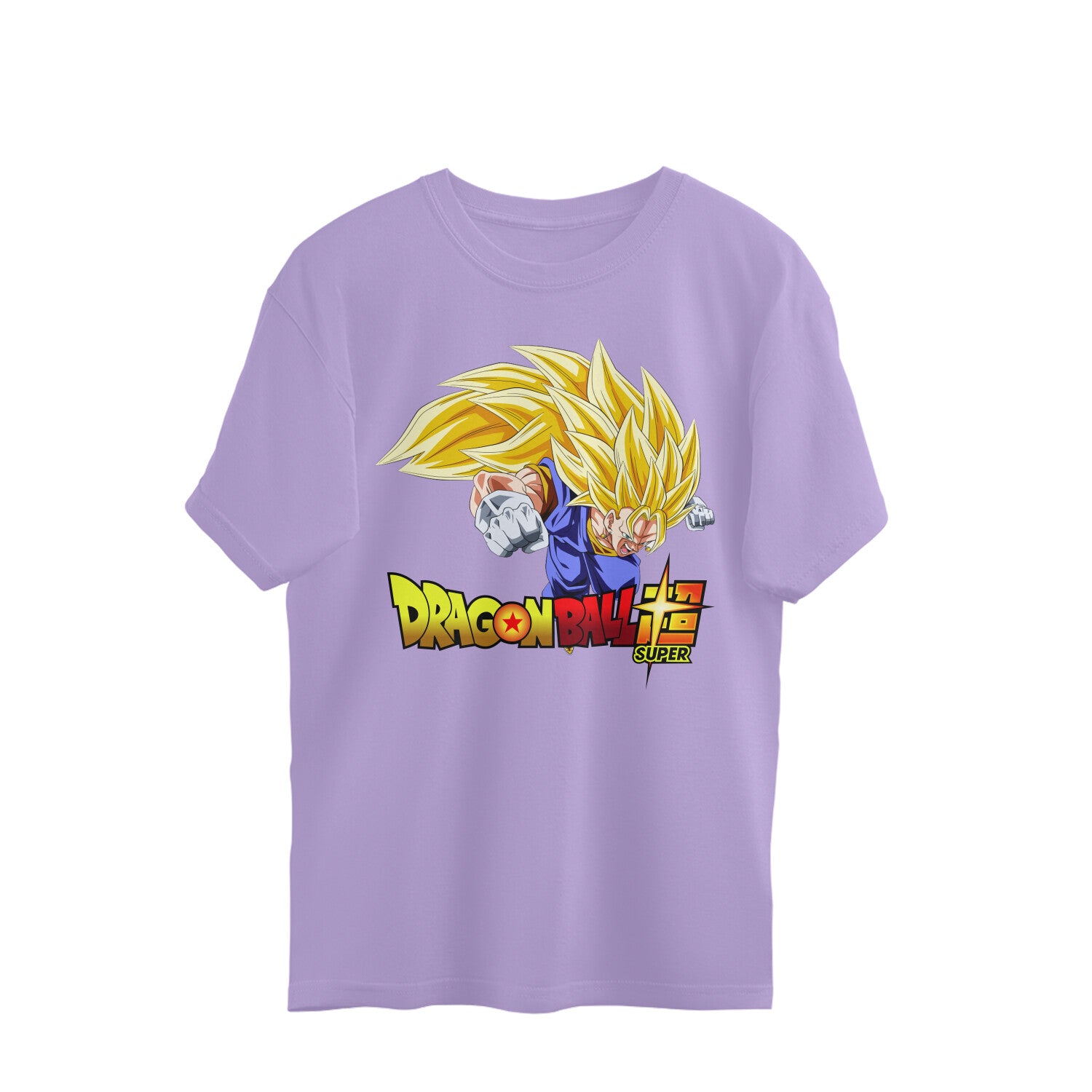 Men Goku dragon ball graphic printed oversized Tee