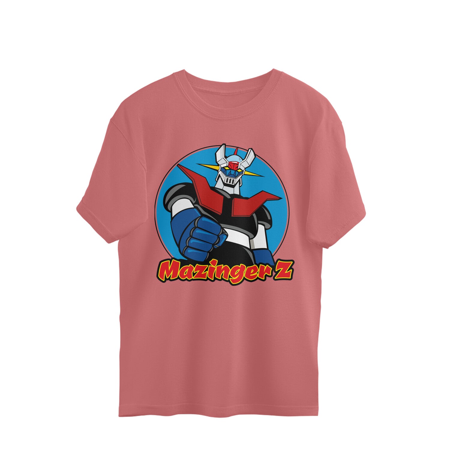 Men Mazinger''z Retro graphic printed oversized Tee