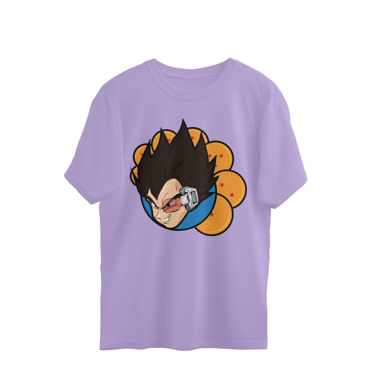 Men Vegeta Graphic printed oversized Tee