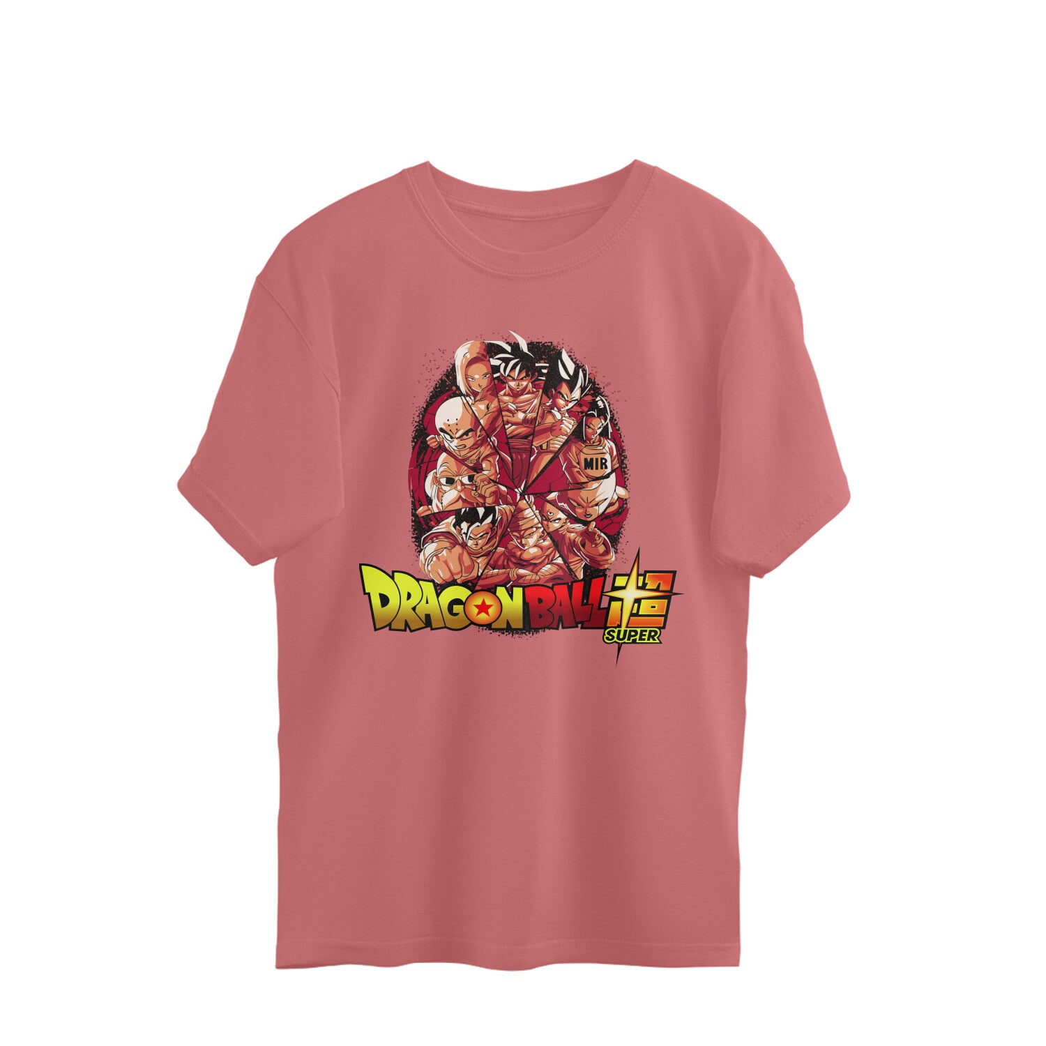 Women Dragon ball-z Graphic printed oversized tee