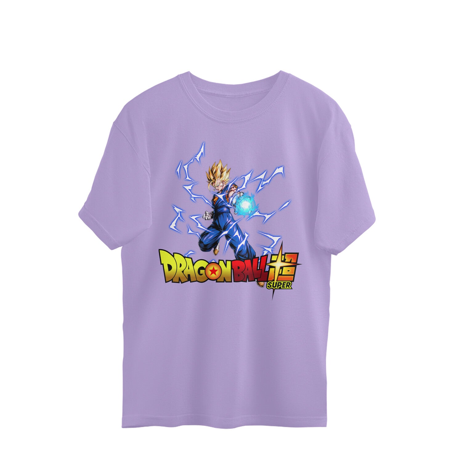 Men Vegito Dragon Ball Graphic printed oversized Tee