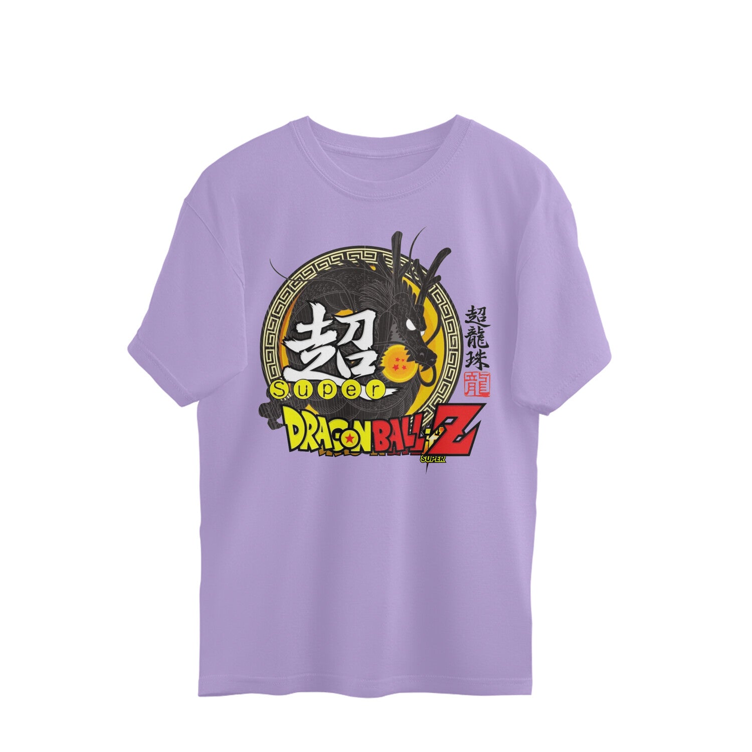 Women Super dragon ball graphic printed oversized Tee