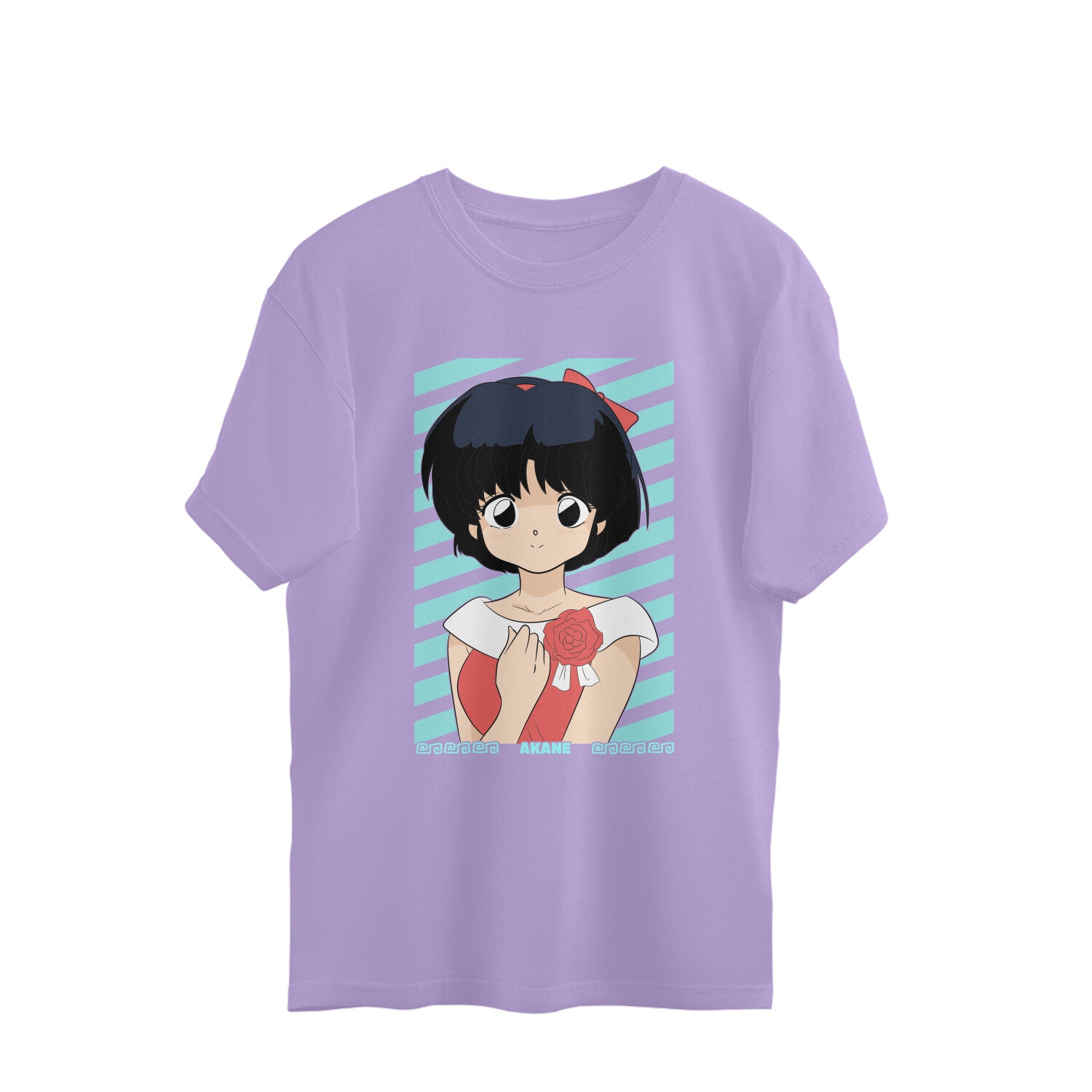 Women Akane tendo Graphic printed oversized Tee