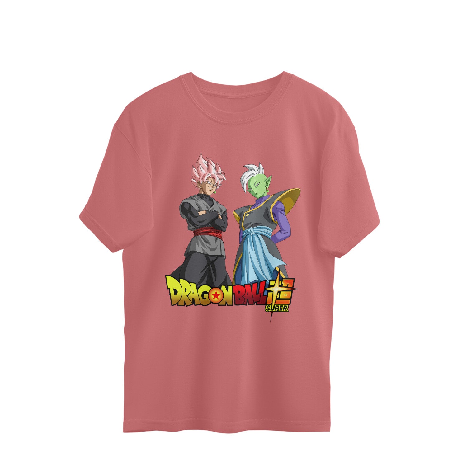 Women Jamasu, black goku Graphic printed oversized Tee