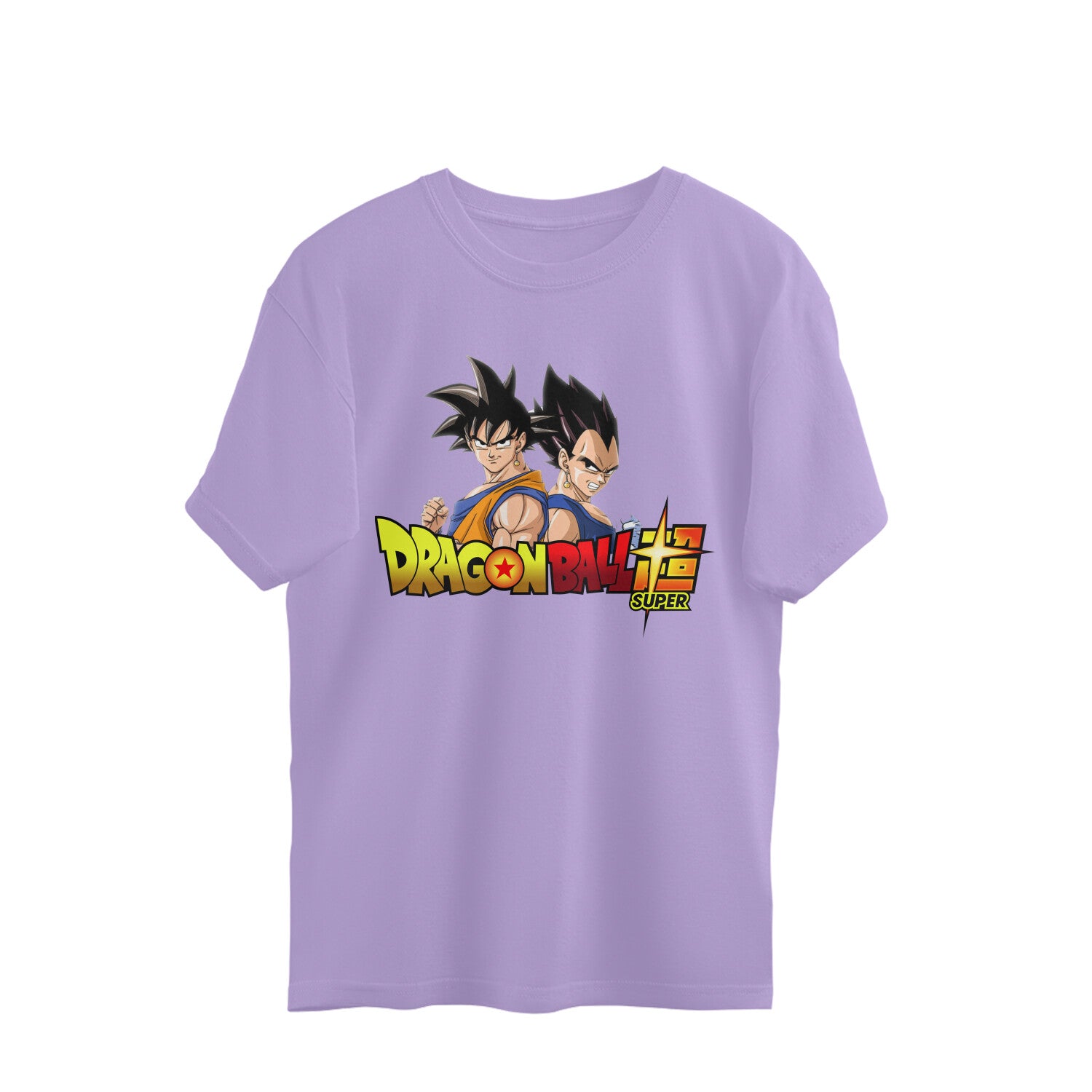 Men goku and Vegeta Graphic printed oversized Tee