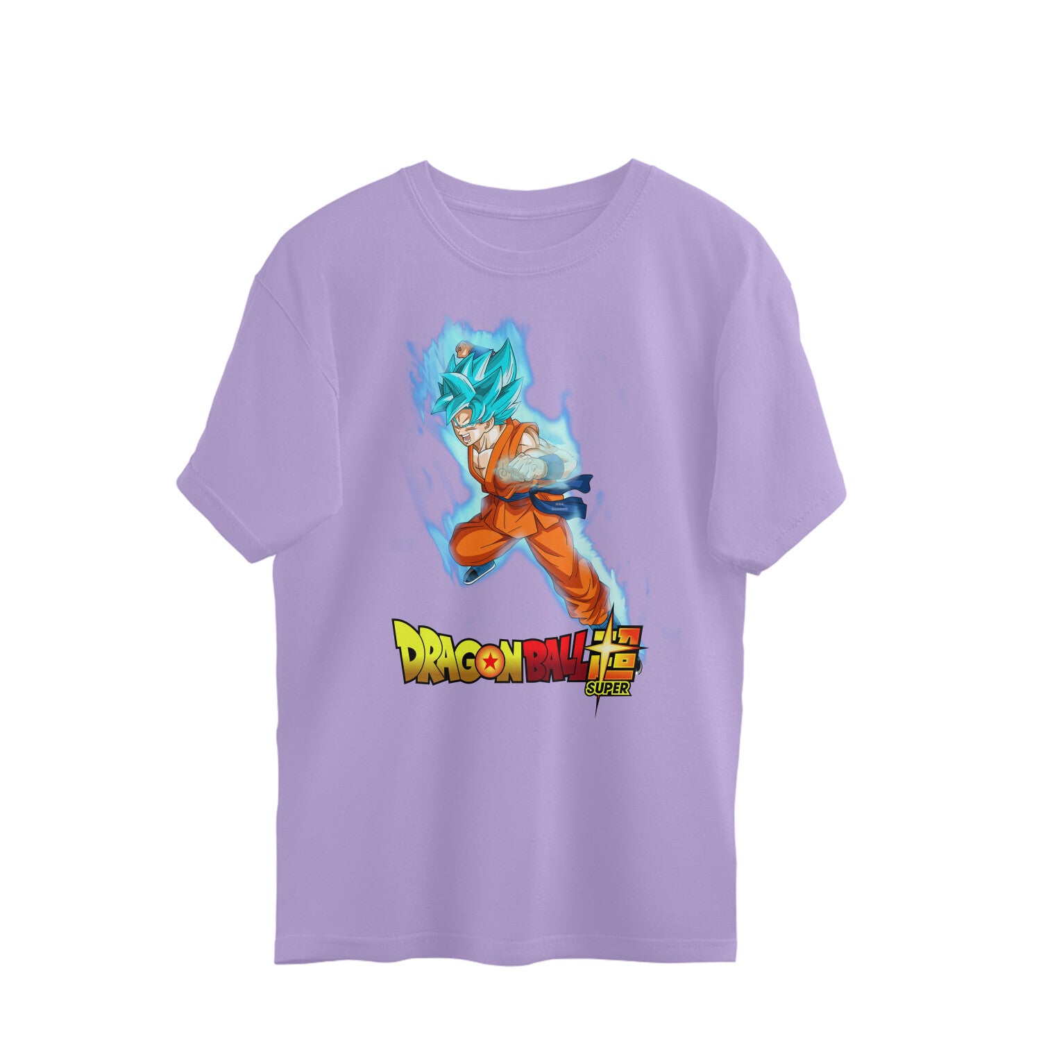 Men Super Saiyan goku graphic printed oversized Tee