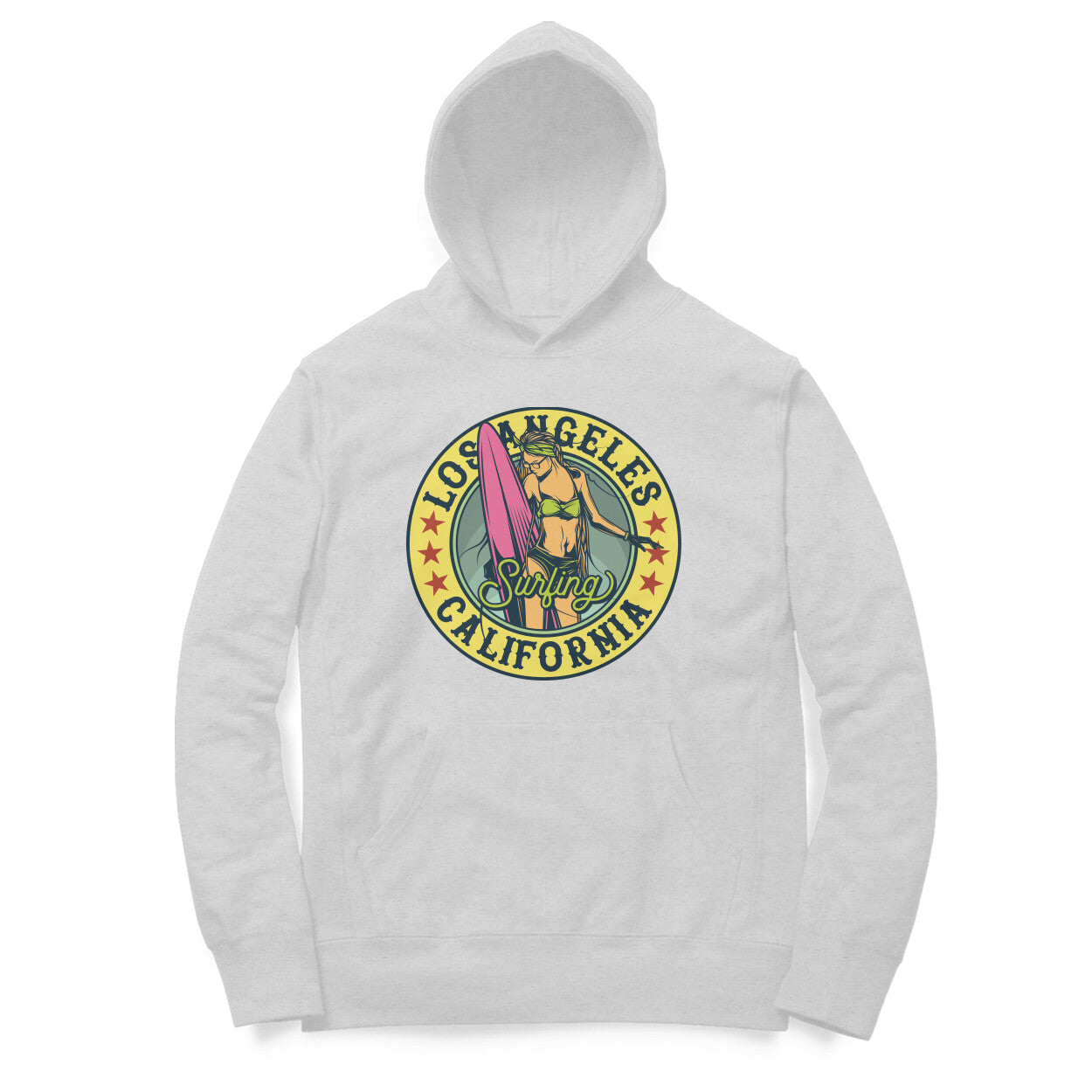 Women California graphic printed streetwear Hoodie