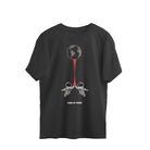 Men’s casual oversized inspirational graphic tee round neck