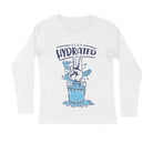 Men streetwear white graphic T-shirt