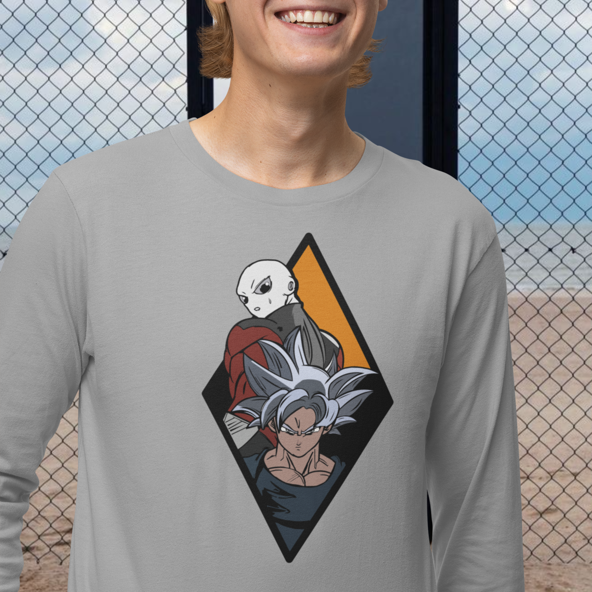 Men goku the supremo graphic printed full sleeve T-Shirt