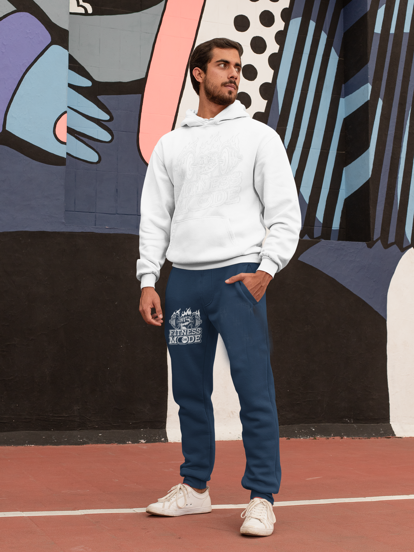 Fitness Mode On Gym Graphic for Men